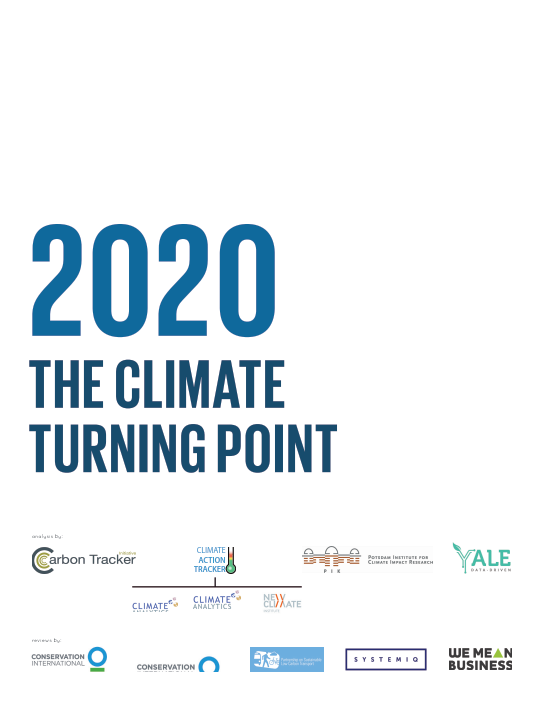 2020 Climate Turning Point Cover