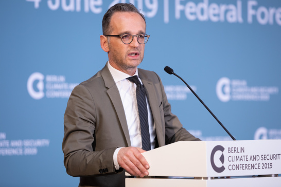 German Foreign Minister, Heiko Maas, BCSC, 2019