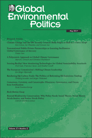 Global Environmental Politics Vol 17 Issue 2