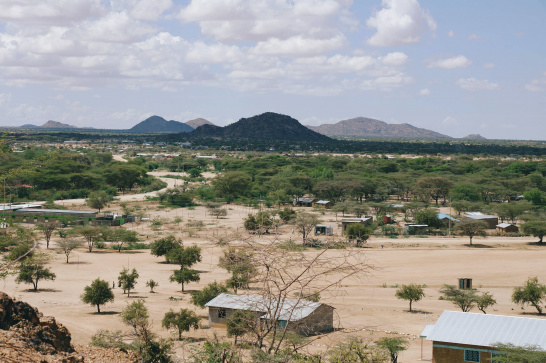 Turkana, Kenya, mountain, land