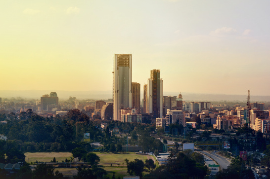 Nairobi, Kenya, city, buildings