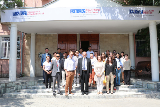 OSCE Bishek training group photo