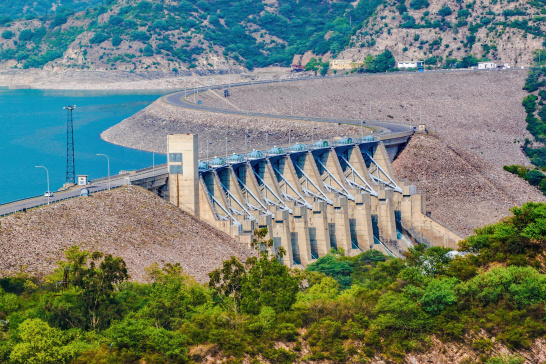 Tarbela Dam, Haripur, Pakistan, dam, water