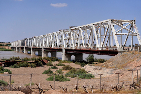 Friendship Bridge, Amu Darya River, Afghanistan