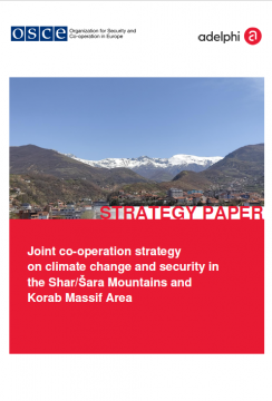 OSCE joint cooperation Shar Sara Mountains