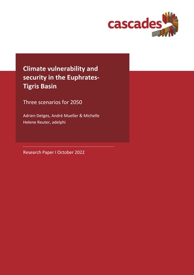 Climate vulnerability and security in the Euphrates Tigris Basin COVER