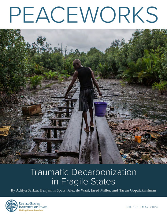 Traumatic decarbonization in fragile states - peaceworks