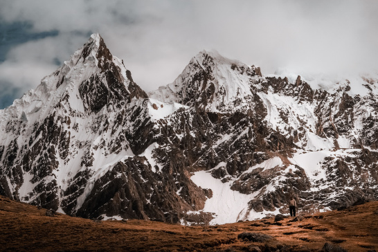 peru mountains snow