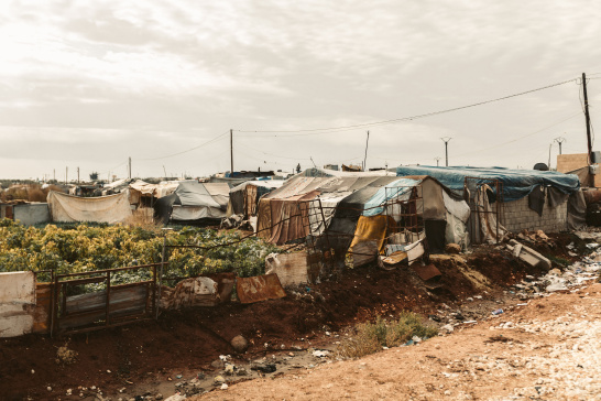 Refugee camp Syria