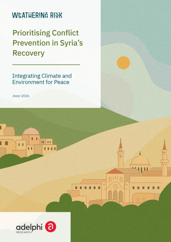 Syria Conflict Prevention assessment