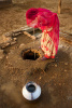 India, woman, water, village, South Asia