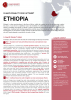 Climate fragility risks Factsheet - Ethiopia