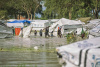 Flood, Protection of Civilians (POC) site, Bentiu, South Sudan