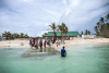 Nui island, Tuvalu, April 2015, post Cyclone Pam