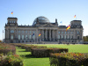 Reichstag, Bundestag, EU, Germany, flag