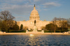 Washington DC, USA, Capitol, night