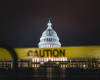 United States of America, Washington, DC, Capitol Building, caution, warning, crisis, climate diplomacy