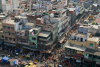 New Dehli, sprawling urbanization