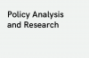 Policy Analysis and Reseach