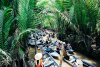 Mekong delta, boats, Asia