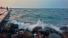 Jakarta, sea, coast, wave, Indonesia, Asia