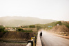 Pakistan, Khanpur, Central Asia, woman, bridge