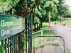 Glasgow Green, Scotland, park, trees