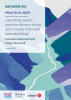 Upscaling peace-positive climate action and climate-informed peacebuilding: Lessons learned and ways forward