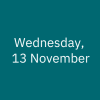 13 November