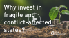 Why invest in fragile and conflict-affected states?