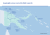Geographic areas covered by field research