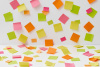 post its, idea, abstract, knowledge