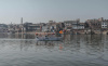 boat on a river in india uttar pradesh